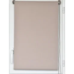 Cortinas>Estor Enrollable Opaco Beige 87x180Cm