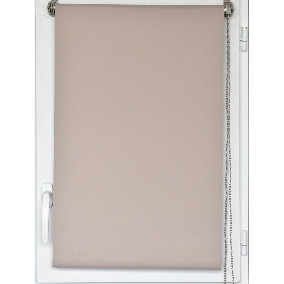 Cortinas>Estor Enrollable Opaco Beige 147x180Cm