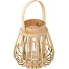 atmosphera Farolillos|Estilo Oriental>Farol decorativo de bambú color natural