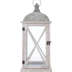 atmosphera Farolillos|Estilo Rústico>Farol Folkdream 22x22x51.5Cm