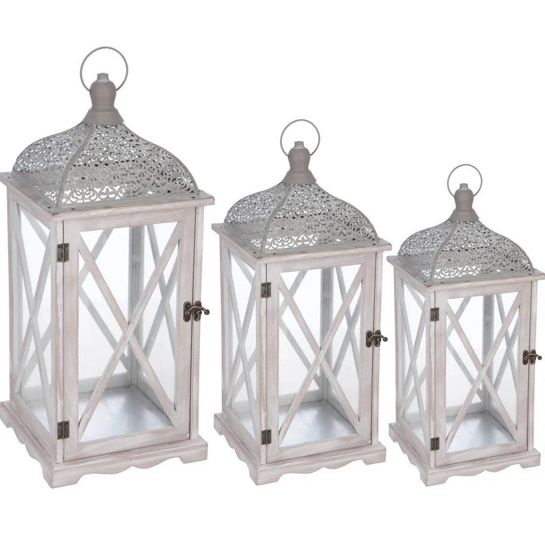 atmosphera Farolillos|Estilo Rústico>Farol Folkdream 16.5x16x37.5Cm