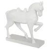 atmosphera Accesorios|Estilo Rústico>Figura caballo blanco de resina