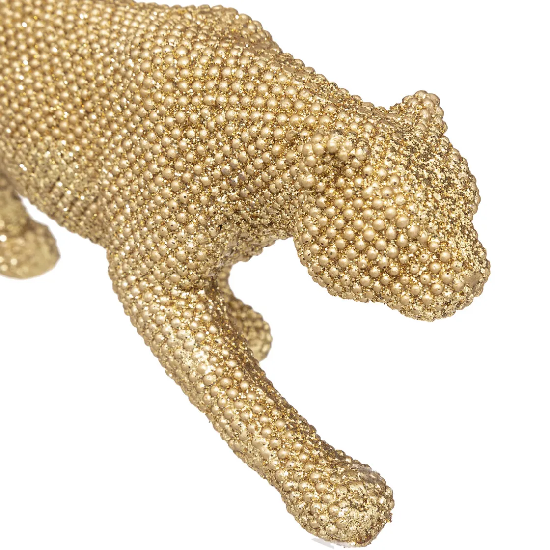 atmosphera Accesorios|Estilo Contemporaneo>Figura leopardo ARTIFICE dorado 29cm