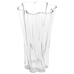 atmosphera Jarrones Y Vasos|Estilo Rústico>Florero NOELI transparente de vidrio 25.5cm