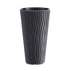 Complementos>Florero Sandy Slim Antracita 62x35Cm