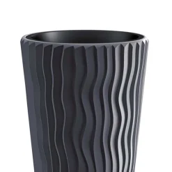 Complementos>Florero Sandy Slim Antracita 62x35Cm