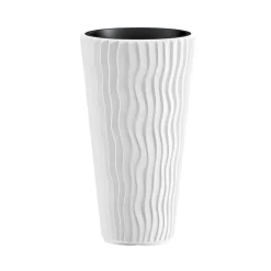 Complementos>Florero Sandy Slim Blanco 62Cm