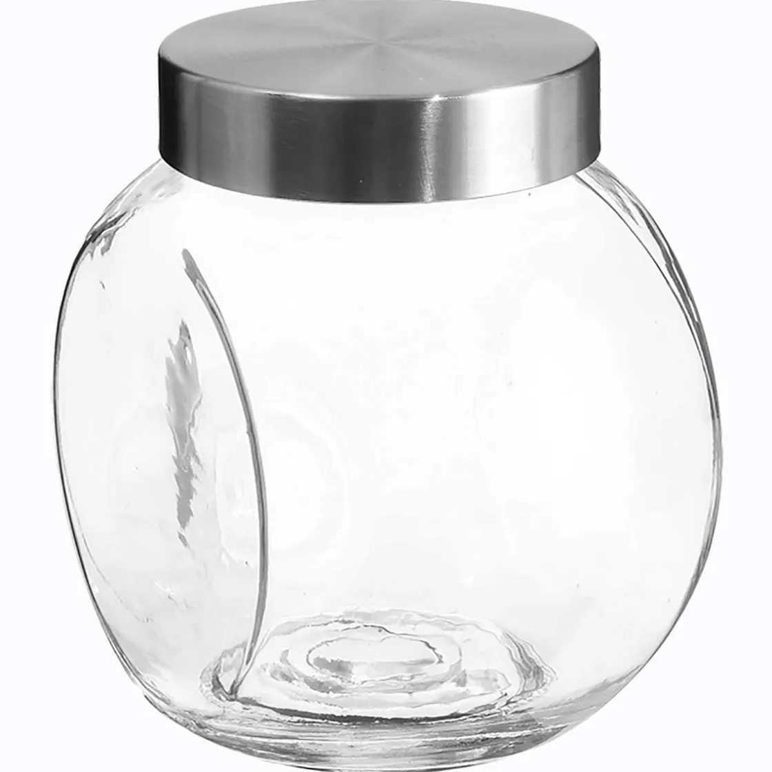 5five Cajas Y Frascos>Frasco De Vidrio C/Tapa Inox 2.1L