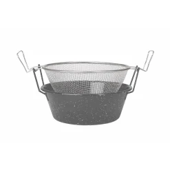 Sartenes, Parrillas Y Woks>Freidora Alta Esmaltada 24Cm