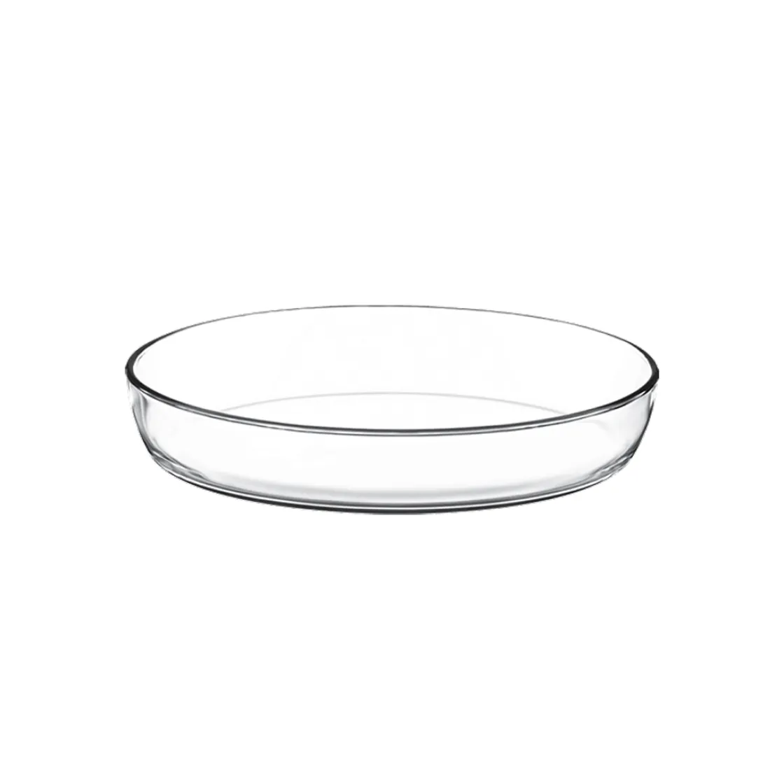 Bandejas Y Platos Para Horno>Fuente Borcam Ovalada De Vidrio
