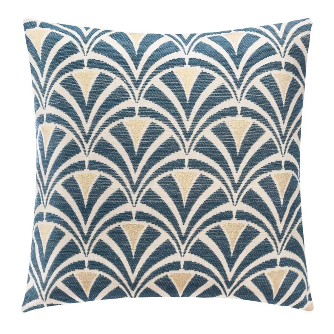 atmosphera Cojines Y Fundas Decorativas>Funda De Cojín Chen Azul 40x40Cm
