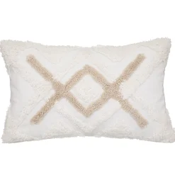atmosphera Cojines Y Fundas Decorativas>Funda De Cojín Marfil 30x50Cm
