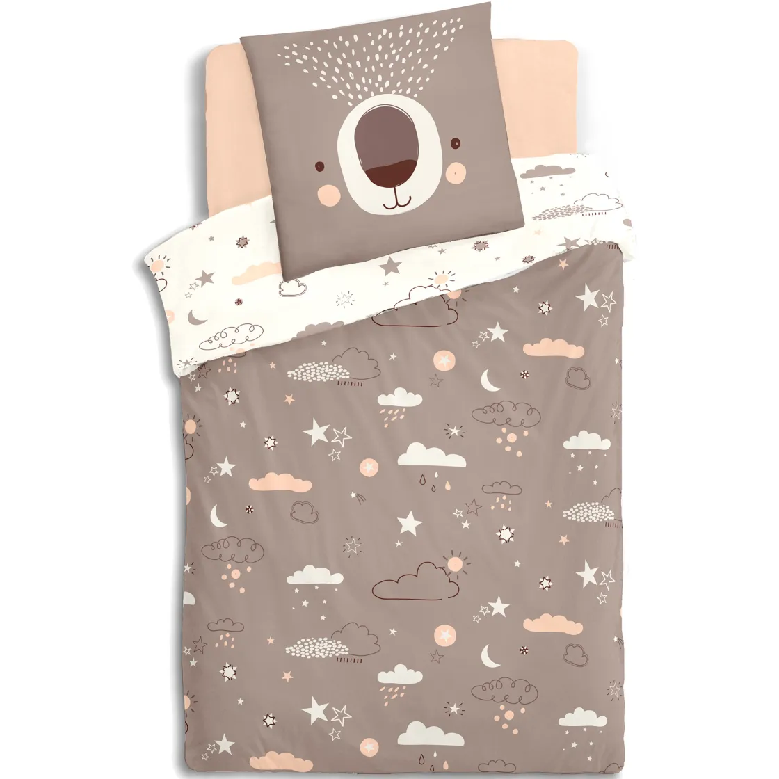 atmosphera4kids Téxtil>Funda Nórdica Y De Cojín Oso 140x200Cm
