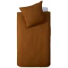 atmosphera4kids Téxtil>Funda nórdica y funda de cojín de gasa terracota
