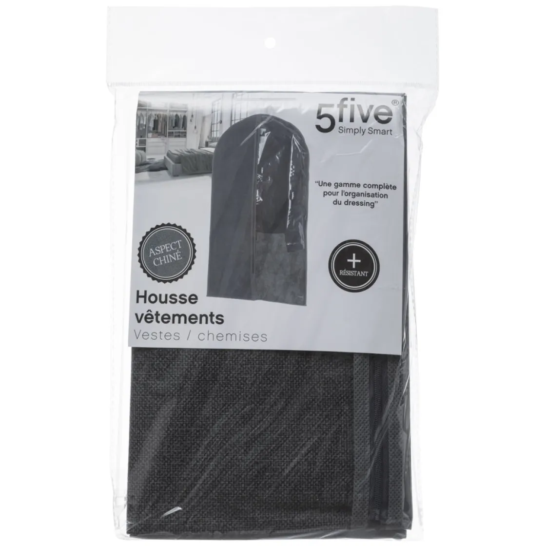5five Cajas De Almacenamiento Y Organizadores>Funda Para Trajes Gris Oscuro Five