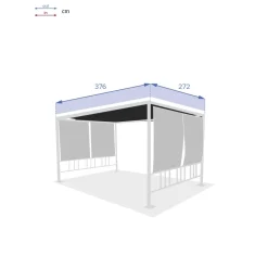 hespéride Complementos>Fundas Para Pérgola Moai 3x4M