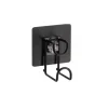 Accesorios De Baño>Gancho Para Baño De Metal Con Adesivo Negro