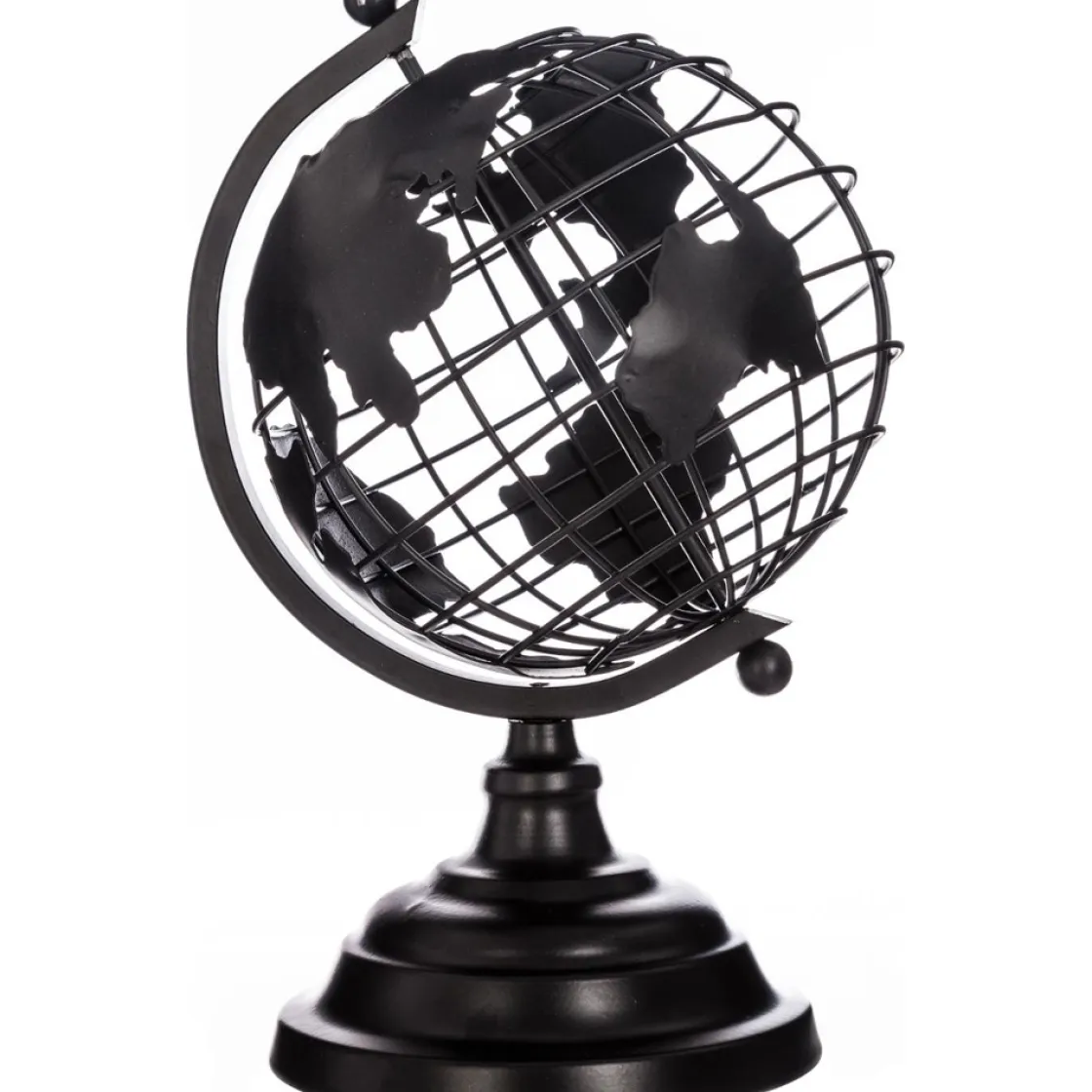 atmosphera Accesorios>Globo Terráqueo De Metal 18.5x17x27Cm