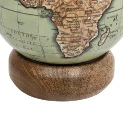 atmosphera Accesorios|Estilo Industrial>Globo terráqueo decorativo BE VINTAGE de madera