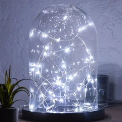 atmosphera Lámparas De Mesa>Guirnalda Con 40 Microleds 395Cm
