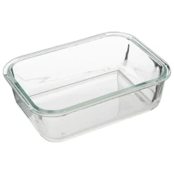 5five Tapas Y Cubiertas>Hermético Rectangular Vidrio 0.9L