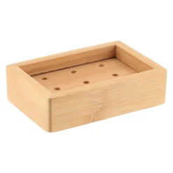 Accesorios De Lavabo>Jabonera De Bambú
