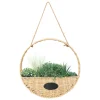 atmosphera Plantas Y Flores Artificiales|Estilo Oriental>Jarrón Colgante Con Flores Artificiales