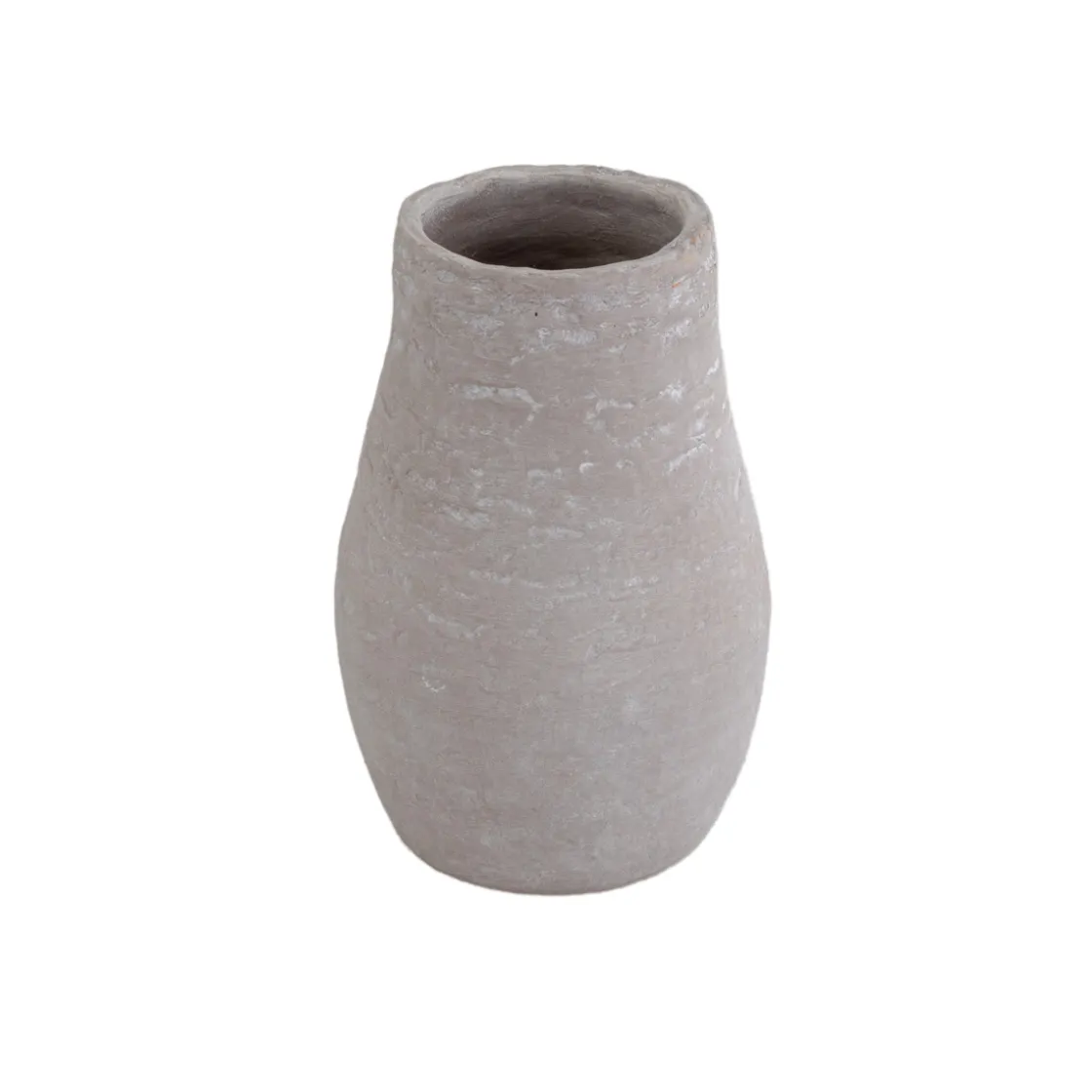Jarrones Y Vasos>Jarrón Craft Rústico Gris 20Cm