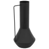 atmosphera Jarrones Y Vasos|Estilo Oriental>Jarrón De Metal Negro Sylvain