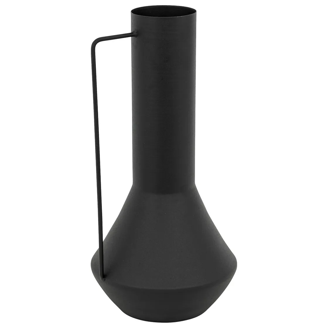 atmosphera Jarrones Y Vasos|Estilo Oriental>Jarrón De Metal Negro Sylvain