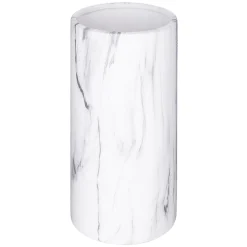 atmosphera Jarrones Y Vasos|Estilo Contemporaneo>Jarrón Mármol Cilíndrico 9.5x20Cm