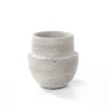 Jarrones Y Vasos|Estilo Rústico>Jarrón SABRE gris de barro 12cm