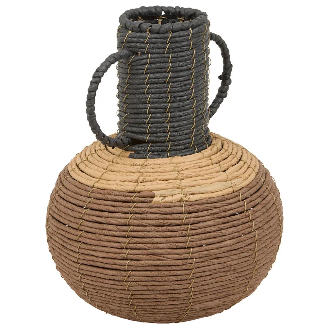 atmosphera Jarrones Y Vasos>Jarrón WONJA marrón 35x28cm