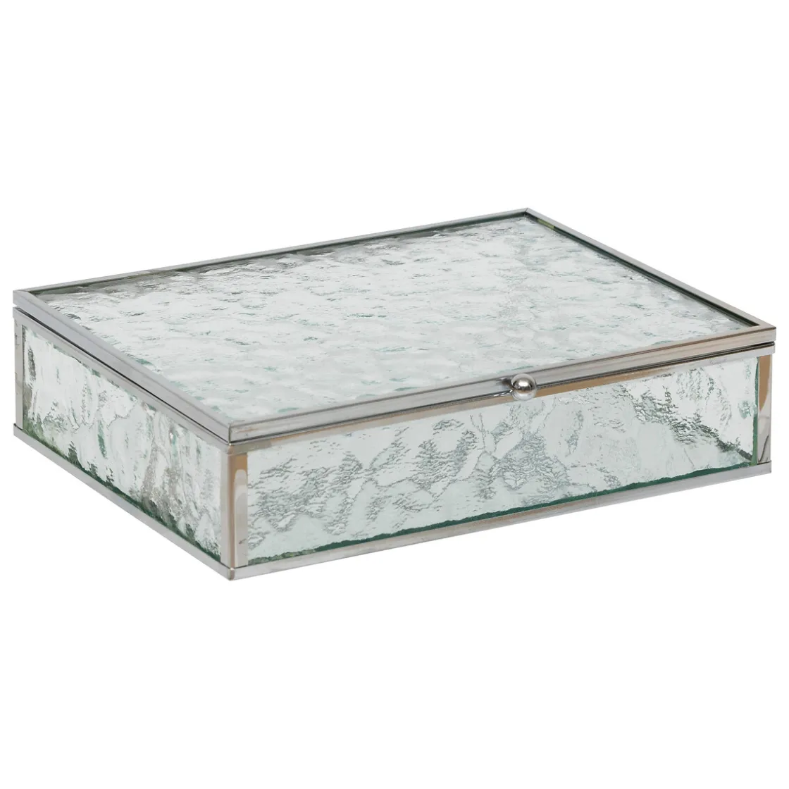 atmosphera Accesorios>Joyero ANIA plateado 13.5x18.5cm