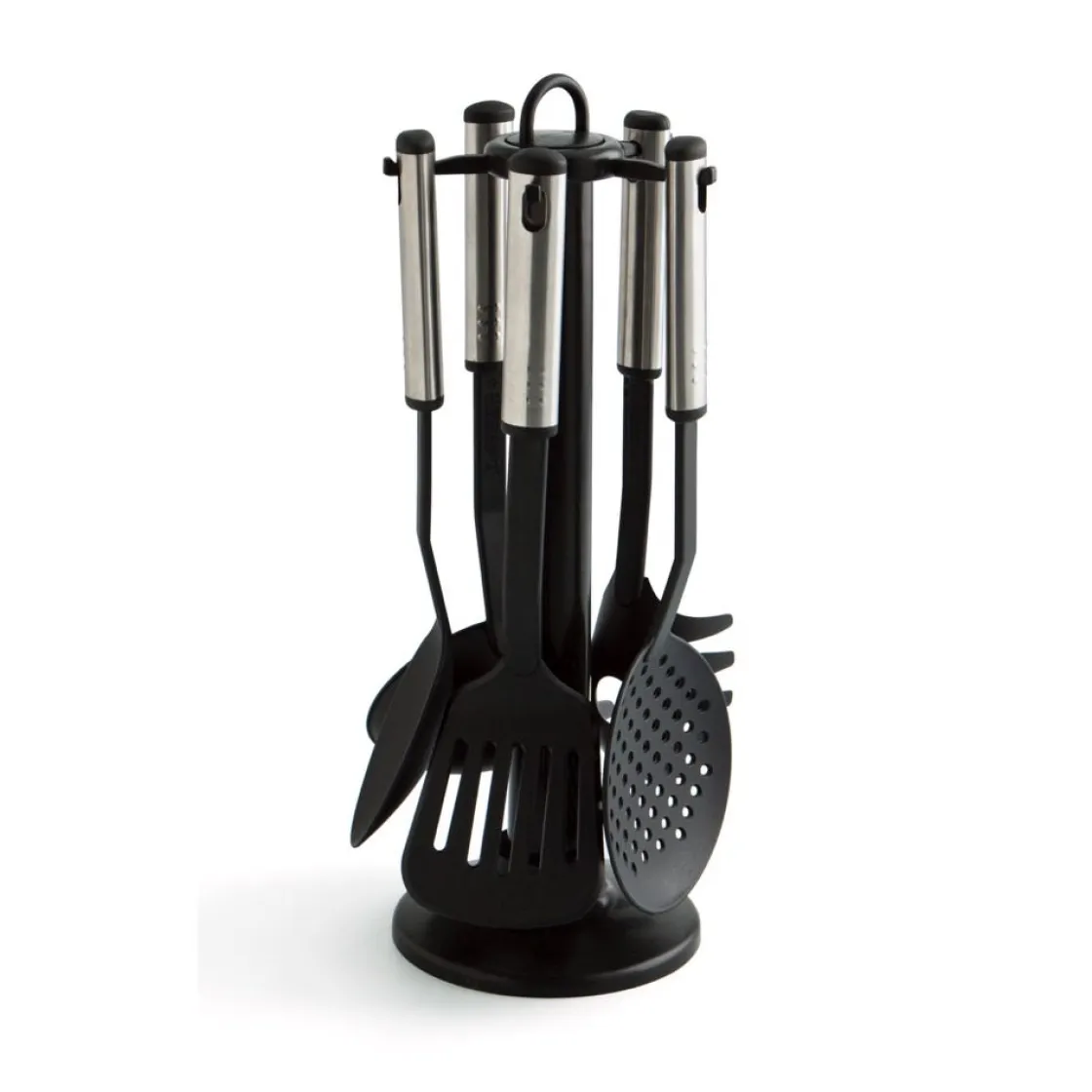 Utensilios Para Servir>Juego 5 Cubiertos Inoxidables/Nailon