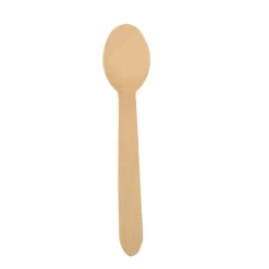 Desechables>Juego 10 Cucharas De Madera Ecológicas