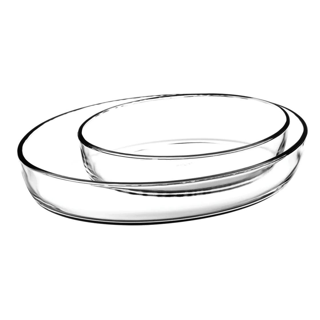 Bandejas Y Platos Para Horno>Juego 2 Fuentes Borcam De Vidrio