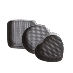secret d'gourmet Moldes Y Otros Utensilios De Cocina>Juego 3 Moldes Surtidos Desmontables