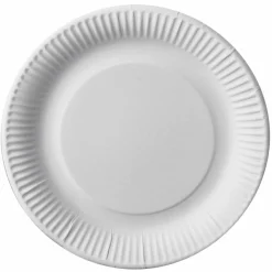 Desechables>Juego 10 Platos De Cartón Redondos 23Cm