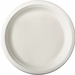 Desechables>Juego 10 Platos Red. Caña Azúcar 23Cm