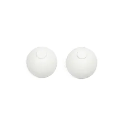 Varillas Y Accesorios>Juego 2 Remates De Bola D28 Blanco