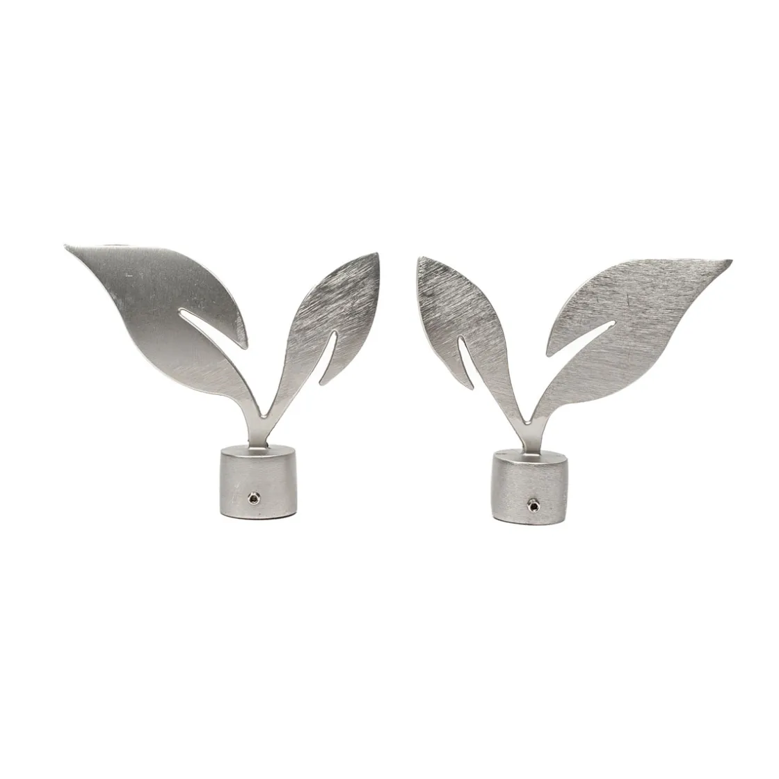 Varillas Y Accesorios>Juego 2 Remates Nature Zen D20 Plateado