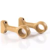Varillas Y Accesorios>Juego 2 Soportes Cortos D28 Barniz