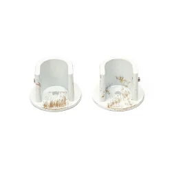 Varillas Y Accesorios>Juego 2 Soportes De Pared D20 Blanco