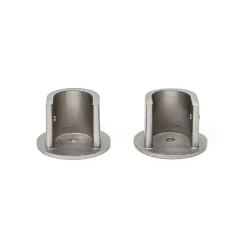 Varillas Y Accesorios>Juego 2 Soportes De Pared D20 Plateado