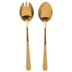 secret d'gourmet Utensilios Para Servir>Juego 2 Utensilios Para Servir Doradas