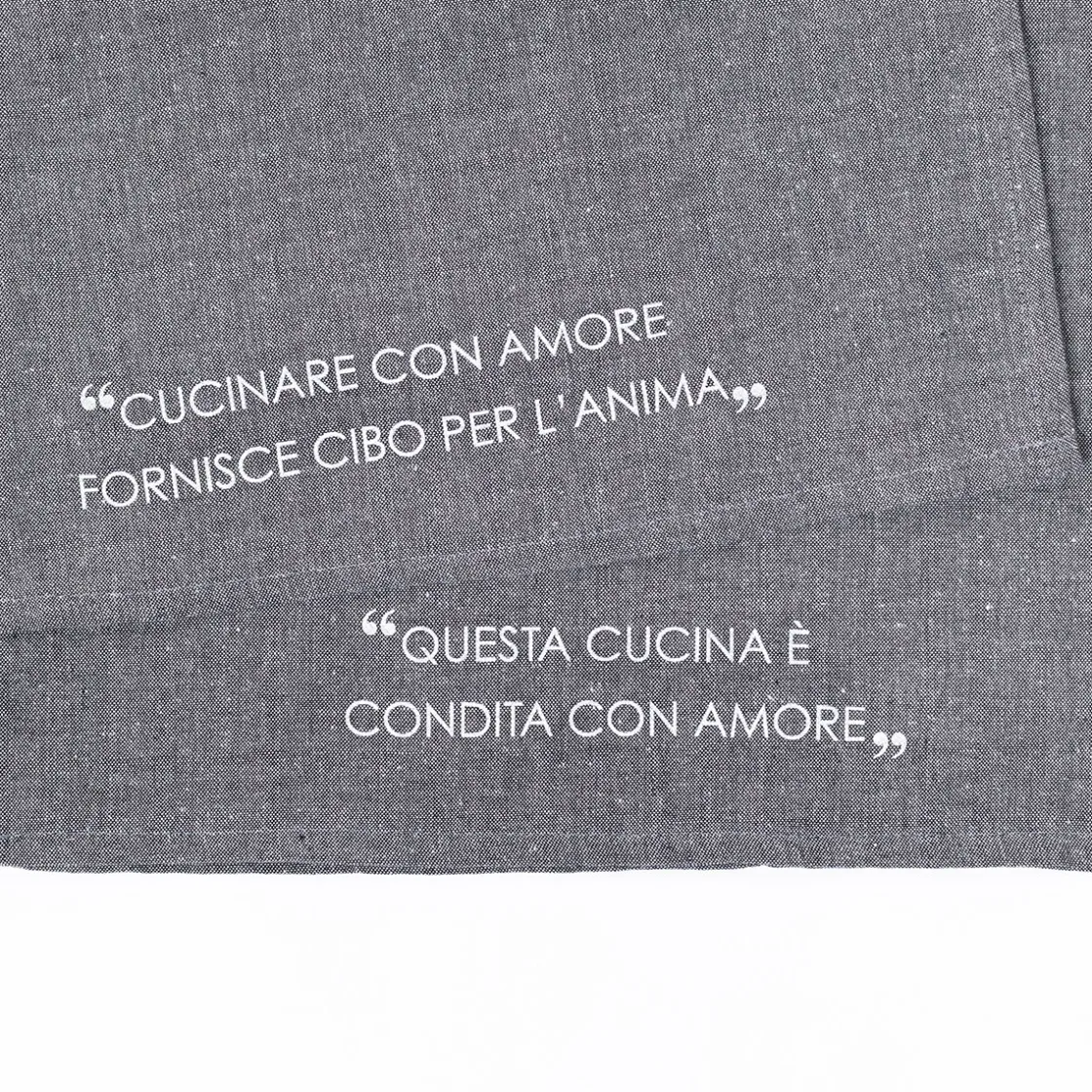 Delantales, Asas Y Paños>Juego de 2 paños de cocina gris oscuro 45x65cm