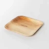 Desechables>Juego De 10 Platos Hoja De Palma Eco 20x20cm