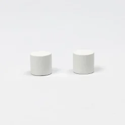 Varillas Y Accesorios>Juego De 2 Remates Bouchon D20 Blanco