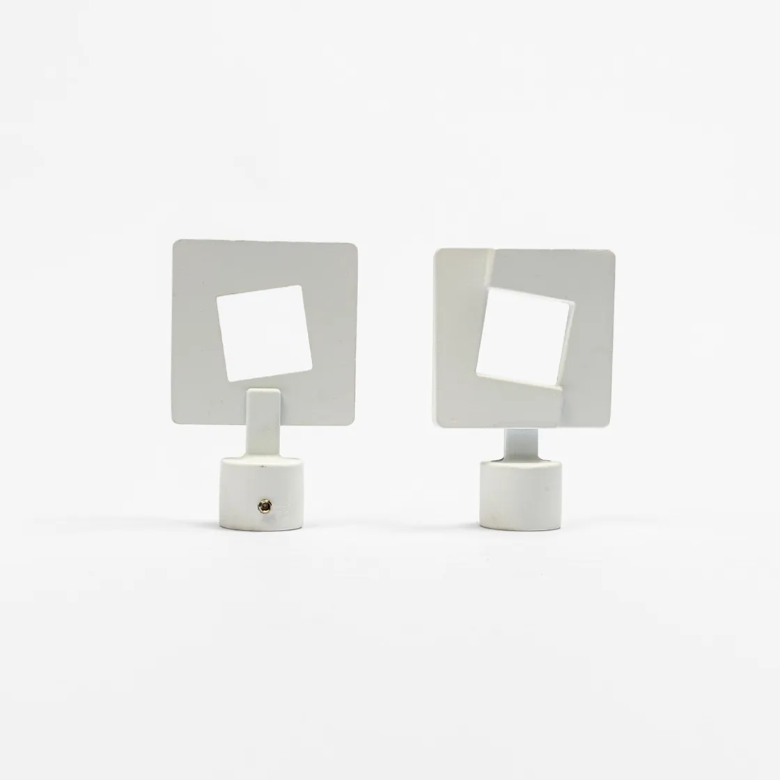 Varillas Y Accesorios>Juego De 2 Remates Upper D20 Blanco